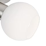 Lampenschirm Loxy E14, Glas, Ersatzglas, Schirm, Ersatzschirm, Lampenglas für Pendellampe, Tischlampe, Fluter, Leuchte (1x Loxy)