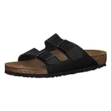 Birkenstock Arizona, Unisex Adult Mules, Schwarz (Black 51191), 42 EU (Normale)