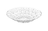 Lalique Schale Anemonen, klar, schwarz, emailliert, #10519300