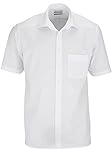 Marvelis Hemd Bügelfrei weiss New Kentkragen in kurzarm (12cm), Größe 48 - 3XL