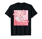 Axolotl Erdbeermilch Retro Kawaii Japan Axolotl T-S