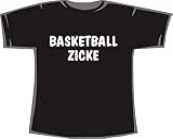 Basketball Zicke; T-Shirt schwarz, Gr. XXXL