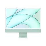 2021 Apple iMac (24 Zoll, Apple M1 Chip mit 8 Core CPU und 7 Core GPU, 2 Ports, 8 GB RAM, 256 GB) - Grü