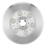 Unterwasserlicht, IP68 Unterwasser-LED-Unterwasserlicht für Brunnen für Schwimmbad(weißes Licht)
