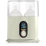 Koalaa® Multifunktionaler Doppelflaschenwärmer - Aufwärmen / Auftauen / Sterilisieren - Geeignet für alle F