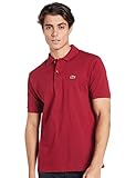 Lacoste Herren Poloshirt L1212, Rot (Bordeaux), XL