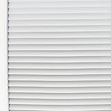 Gestreifte undurchsichtige elektrostatische Aufkleber, Sichtschutz-Haushaltsglasfolie, geeignet für Heimküchen, Büros T 45x100