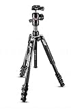 Manfrotto Befree Advanced Stativ mit Schnellverschluss, Reisestativ mit Kugelkopf, kompakt und tragbar, Aluminium Stativ für DSLR- und spiegellose Kameras, Kamerazubehö