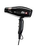 Solis Silent & Power 449 - Föhn - 3 Temperatur- und 2 Gebläsestufen - Abkühl-Taste - DC-Motor - 1800 Watt - Ionen Haartrockner - Schw