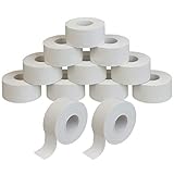 ALPIDEX 12 Rollen Sport Tape Set Fingertape 2,5 cm x 10 m Tapeverband weiß