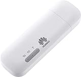 HUAWEI E8372h-320, mobiler WLAN-Adapter LTE/4G, 150 Mbit/s, entsperrt, Weiß, USB - funktioniert auch mit SIM-Karten im Ausland Modell 2020. Verbinden Sie jetzt 16 kabellose G