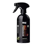 BEULCO CLEAN - Bio Grillreiniger 1 x 500 ml Spray für Edelstahl, Elektro & Gasgrill - Profi Grill-Rost Reiniger zum Entfernen von Verkrustung - Reinigungs-Mittel für Gusseisen & Alu Rost biolog