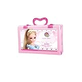 Lihgfw Puppe Set Geschenkbox Stern Garderobe Play House Simulation Princess Mädchen Spielzeug 3D-glänzende Schönheit Kontakte Mode Prinzessin Kleid, bewegliche Geschenk-Box-Verpackung