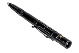 Kopp Tactical Pen | Taktischer Kugelschreiber | 4-in-1 | LED-Leuchte | Glasbrecher |griffbereites Notwehr-Tool | Solider Kugelschreib