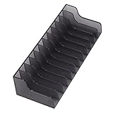 Zunate CD-Disk-Kartenhalter für Switch, Spiel-CD-Karten-Aufbewahrungsregal Spiel-Disk-Display-Box-Halterung für Switch, 24 CD