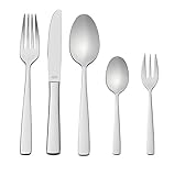 RÖSLE ELEGANCE Besteck 30-teilig, Hochwertiges Essbesteckset für 6 Personen aus Edelstahl 18/10, Klingenstahl, hochglänzend, spülmaschinengeeig
