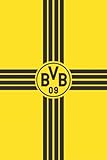 BVB NOTEBOOK: Borussia Dortmund FOOTBALL CLUB JOURNAL DIARY BOOK - 120 PAGE 6x9 INCHES LINED PAPER - PERFECT COMPOSITION NOTEBOOK FOR Borussia Dortmund FANS