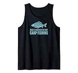 I'd Rather Be Carp Fishing Lustiger Süßwasser Fisher Tank Top