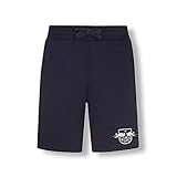 RB Leipzig Essential Kurze Hose, Blau Unisex X-Large Schweißshorts, RasenBallsport Leipzig Sponsored by Red Bull Original Bekleidung & M
