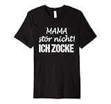 Stör Nicht Lustiges Gamer Geschenk Weihnachts Shirt Zocker T-S