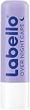 LABELLO Over Night Care (5,5 ml), Lippenpflegestift für sanfte Lippen über Nacht, feuchtigkeitsspendende Lippenpflege mit Sheab