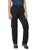 Jack Wolfskin Damen Activate Light Zip Off Hose, schwarz, 44