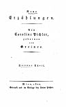 Neue Erzählungen Theil. Der schwarze Fritz, Die goldene Schale, Der Einsiedler auf dem Monserrat, Horimirz, eine Böhmische Sag