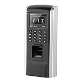 Fingerabdruck Zugriff Kontrollgerät Mitarbeiter Zeiterfassung mit Zutrittskontrolle F8 Keypad RFID Biometric Access 2.4'Farb TFT Bildschirm Access C