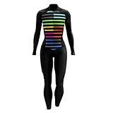 Damen Radtrikot Triathlon Overall Damen Radfahren Langarm Hosen Overalls MTB Fahrradbekleidung Set 9D Gel Pad (Color : 3026, Size : L)