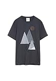 ARMEDANGELS JAAMES NATURETRACK - Herren T-Shirt aus Bio-Baumwolle XL Acid Black Shirts T-Shirt Reg