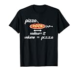 Pizza und Mathe Lustiges Mathematik Geschenk T-S