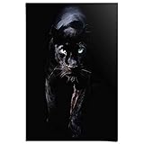 Poster Schwarzer Panther - Papier 61 x 91.5 cm Schwarz Schlafzimmer T