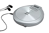 Soundmaster CD9220SI | CD-Player tragbar batteriebetrieben | CD, CD-R, CD-RW, MP3 | Funktion zum Laden der Akkus | Hörbuchfunktion Resumefunk