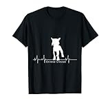 Herzschlag Pulslinien Design - Chinese Crested Geschenk T-S