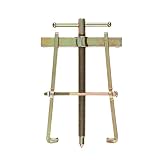 WYJJP 2 Backenzahnradabzieher Mechanikerlager Auto Lenkradabzieher Pilotlagerabzieher Rollenauszieher Reparaturwerkzeuge 3/4/6/8 Zoll (Color : Gold, Size : 6inch)