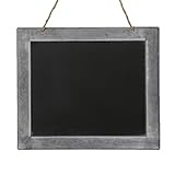 Bornhöft Memotafel 36cm x 29cm Memoboard Tafel Wandtafel aus Metall zum Hängen - Landhaus Vintage Shabby Kreide Kreidetafel Kü