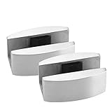 2PCS Edelstahl 304 glasschiebetür bodenführung Boden Rollenführung Führungsrolle schiebetürsystem zubehör für Rahmenlose gleitende Glastü
