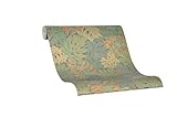 marburg Tapete Grün Gold Floral Floral Pflanze Blätter Blatt für Schlafzimmer Wohnzimmer oder Küche Made in Germany 10,05m x 0,53m 30434