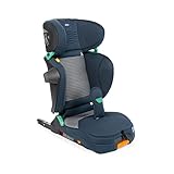 Chicco Fold & Go Air i-Size Auto Kindersitz 100-150 cm, Verstellbarer Kinderautositz für Kinder von ca. 3-12 Jahren (etwa 15-36 kg), Falt- und Tragbar, mit Seitenschutz, Verstellbare Höhe und B