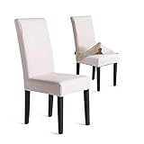 Hochlehner Esszimmerstühle Mit Abnehmbarem Stoffbezug Beige Linen 2er Set Küchenstühle Holz Modern Holzbeine Weicher Sessel Stuhl Esszimmer Stühle Stoff 2er Einfache Montage Polsterstü