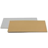 Decora 0932518 TORTENPLATTEN IM Set Gold/Silber 40X60