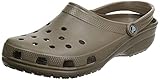 Crocs Unisex Classic Pantoffeln, Khaki, 43/44 EU