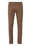Blend Saturn Herren Chino Hose Stoffhose Aus Stretch-Material Slim Fit, Größe:W31/32, Farbe:Mocca Brown (71508)