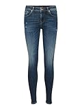 VERO MODA Female Slim Fit Jeans Normal Waist M30Dark Blue D