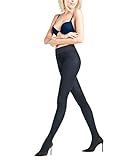 FALKE Damen Family W TI Strumpfhose, Blau (Navyblue 6499), M-L (DE 42-44)