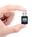 IFNI USB Stick WIFI IEEE 802.11 B/G/N bis zu 300 MB/s WLAN Stick Wireless Stick kompatibel mit Windows XP, Vista, Seven, 8, 10, Mac OS X 10.9, 10.13 und Linux mit Installations-CD