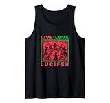 Heil Satan Live Love Lucifer & Dancing Demons Xmas Edition Tank Top