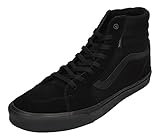 Vans Schuhe in Übergrößen FILMORE HI Suede/Canvas Black, Größe:50 EU