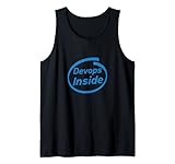 Devops Inside funny programmer devops software linux Tank Top