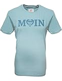 Herren T-Shirt VW Bulli »Moin« Blau Gr.M